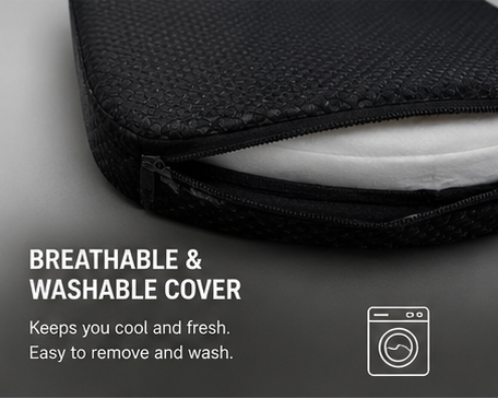 Kordena Ergonomic Seat Cushion — All-Day Comfort